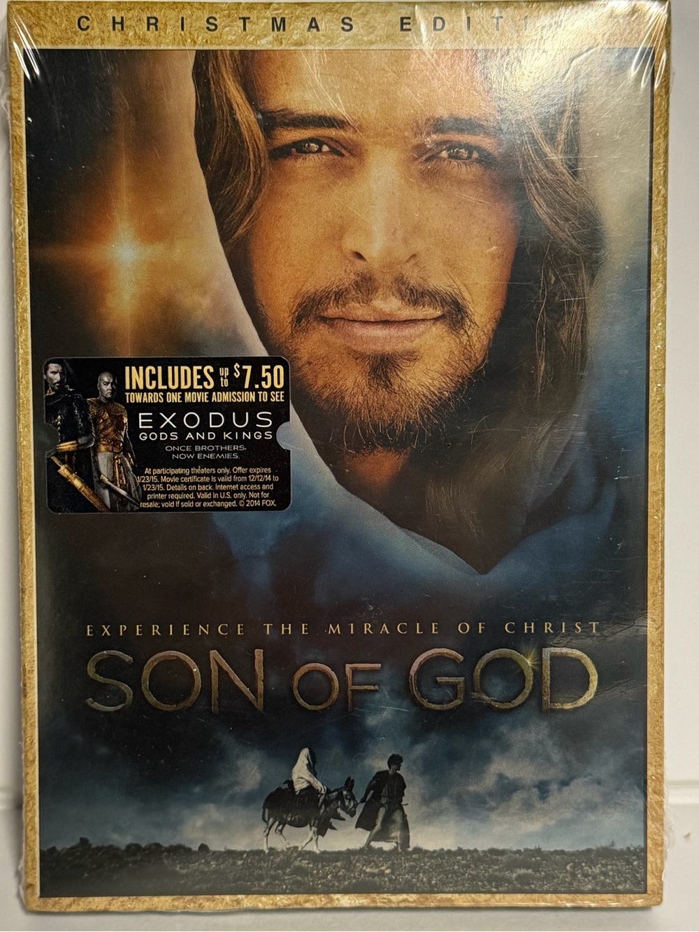 20th Century Fox Son of God Christmas Edition DVD Diogo Morgado 2014 SEALED
